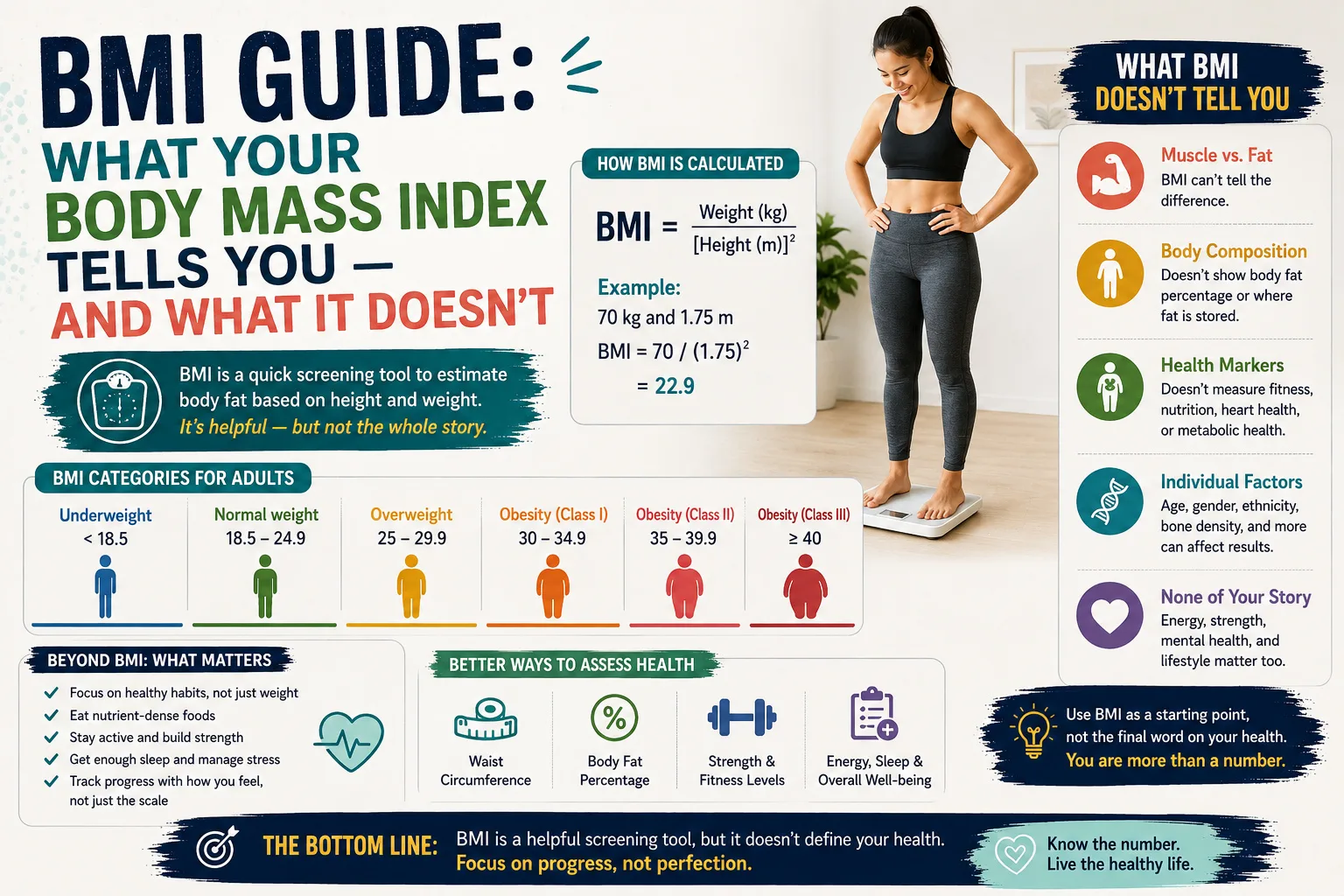 BMI Guide: What Your Body Mass Index Tells You — and What It Doesn't