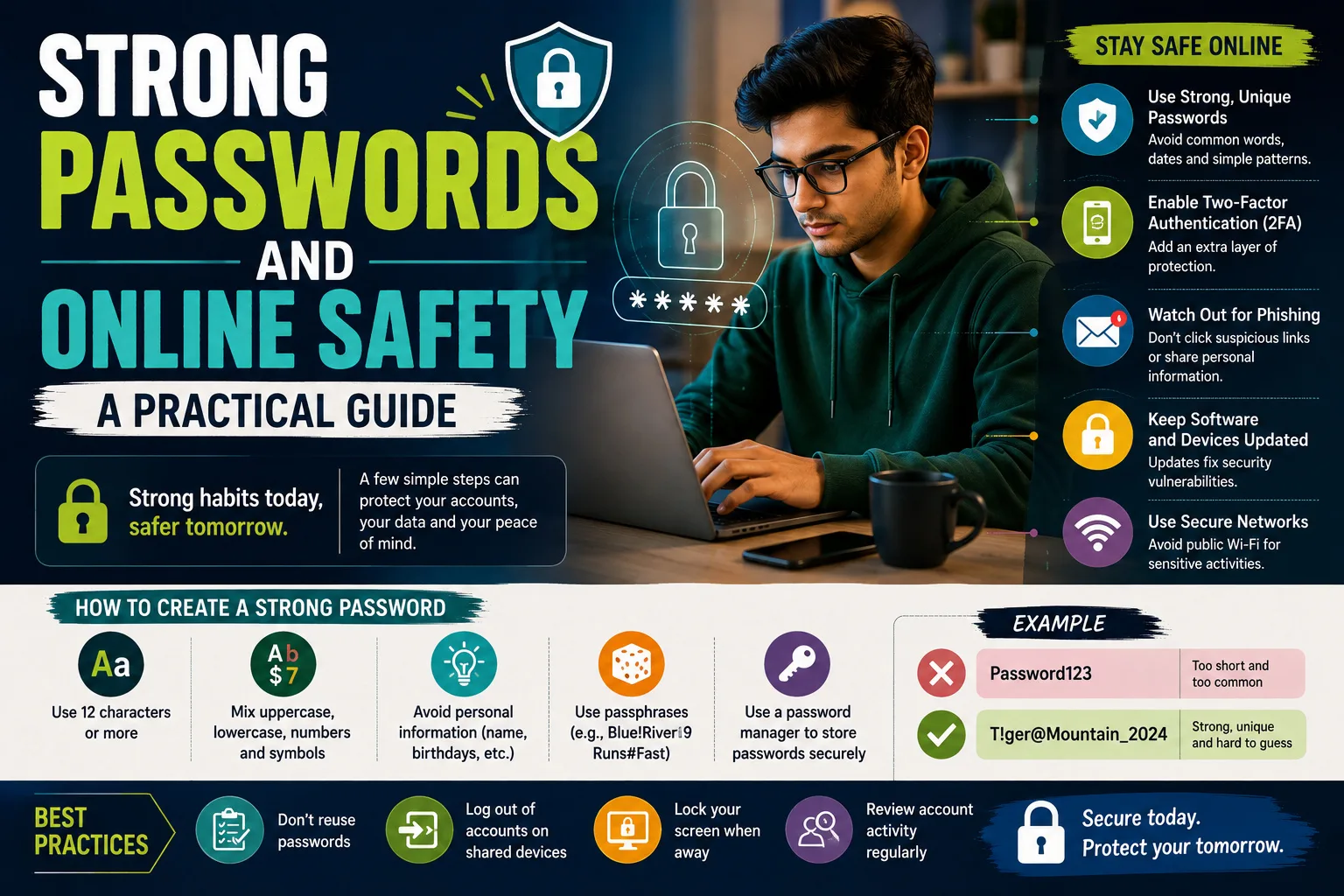 Strong Passwords and Online Safety: A Practical Guide