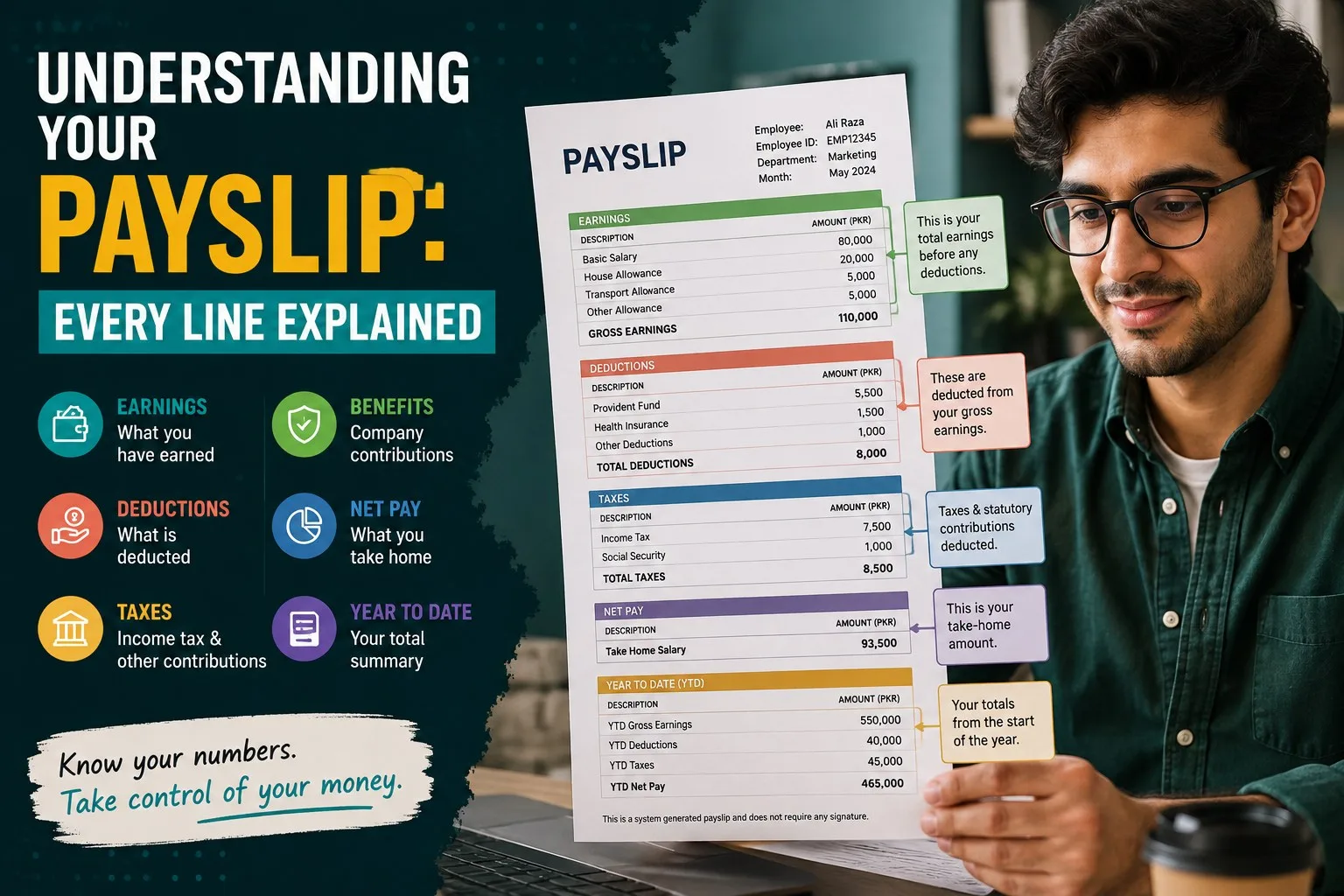 Understanding Your Payslip: Every Line Explained