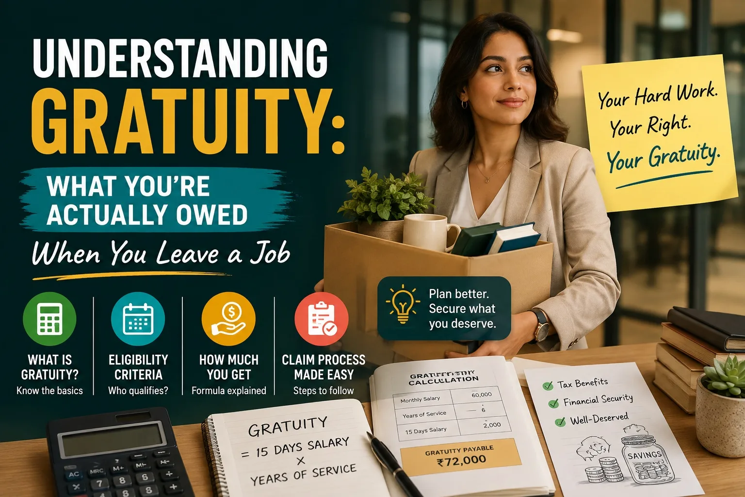 Understanding Gratuity: What You're Actually Owed When You Leave a Job