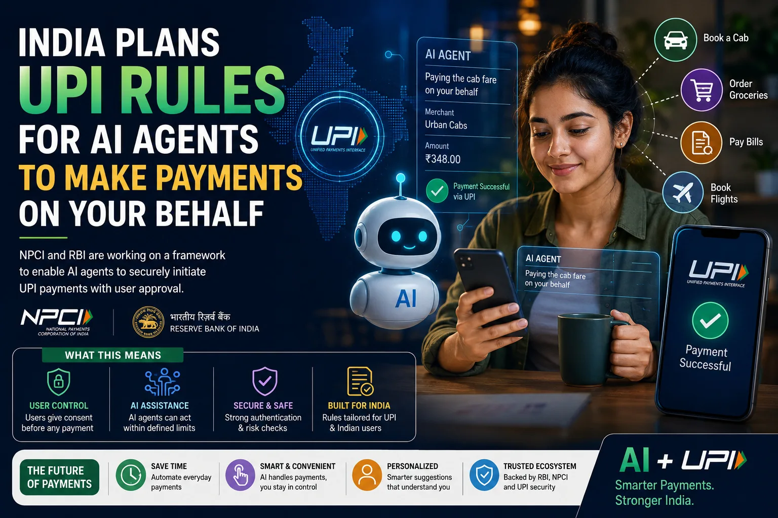 India Plans UPI Rules for AI Agents to Make Payments on Your Behalf