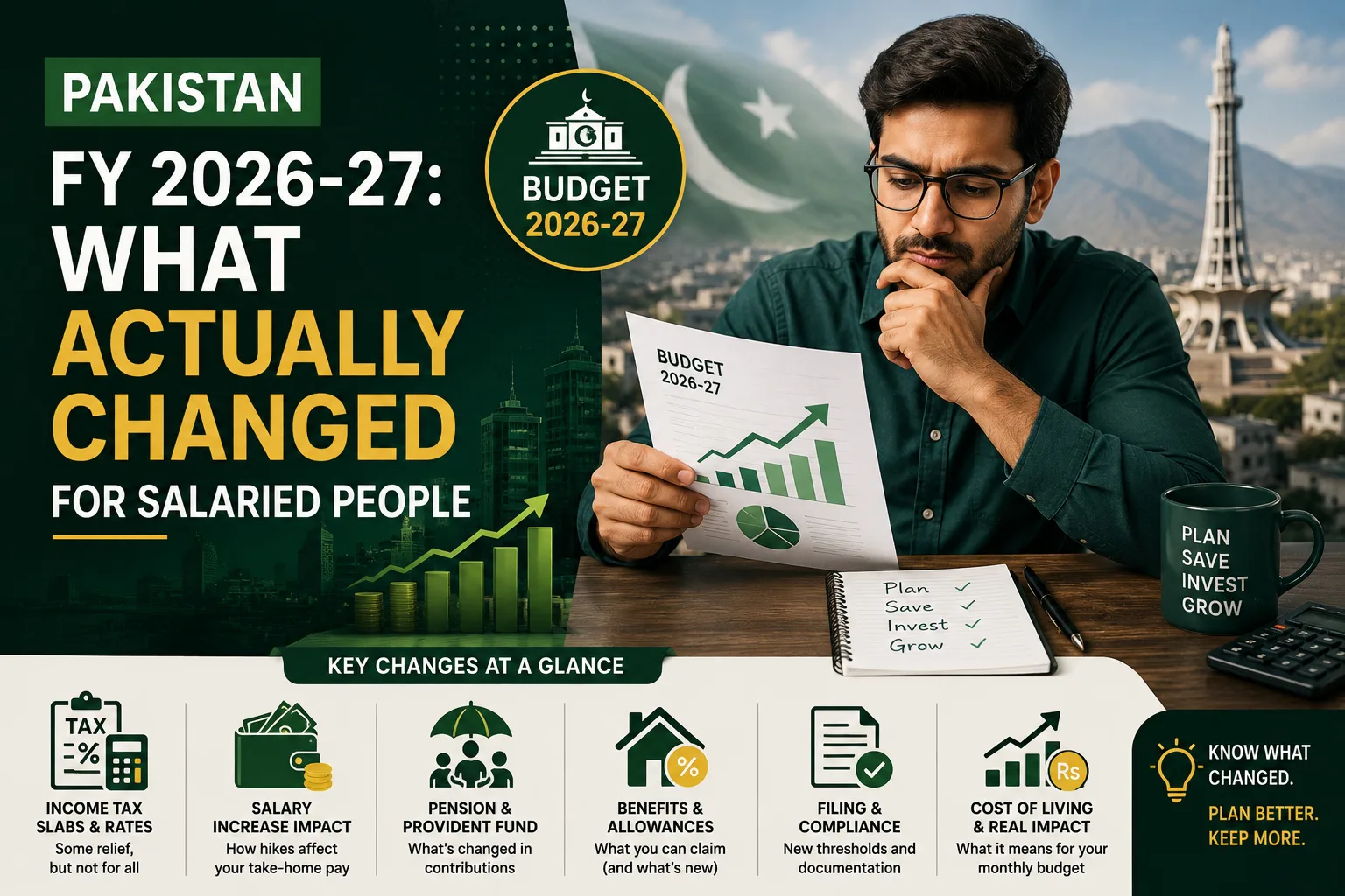 Pakistan FY 2026-27: What Actually Changed for Salaried People