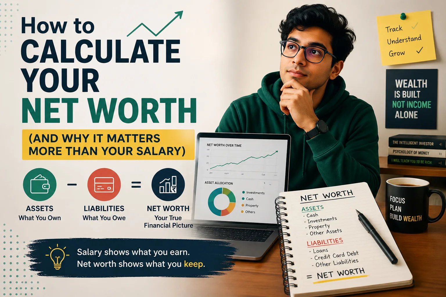 How to Calculate Your Net Worth (And Why It Matters More Than Your Salary)