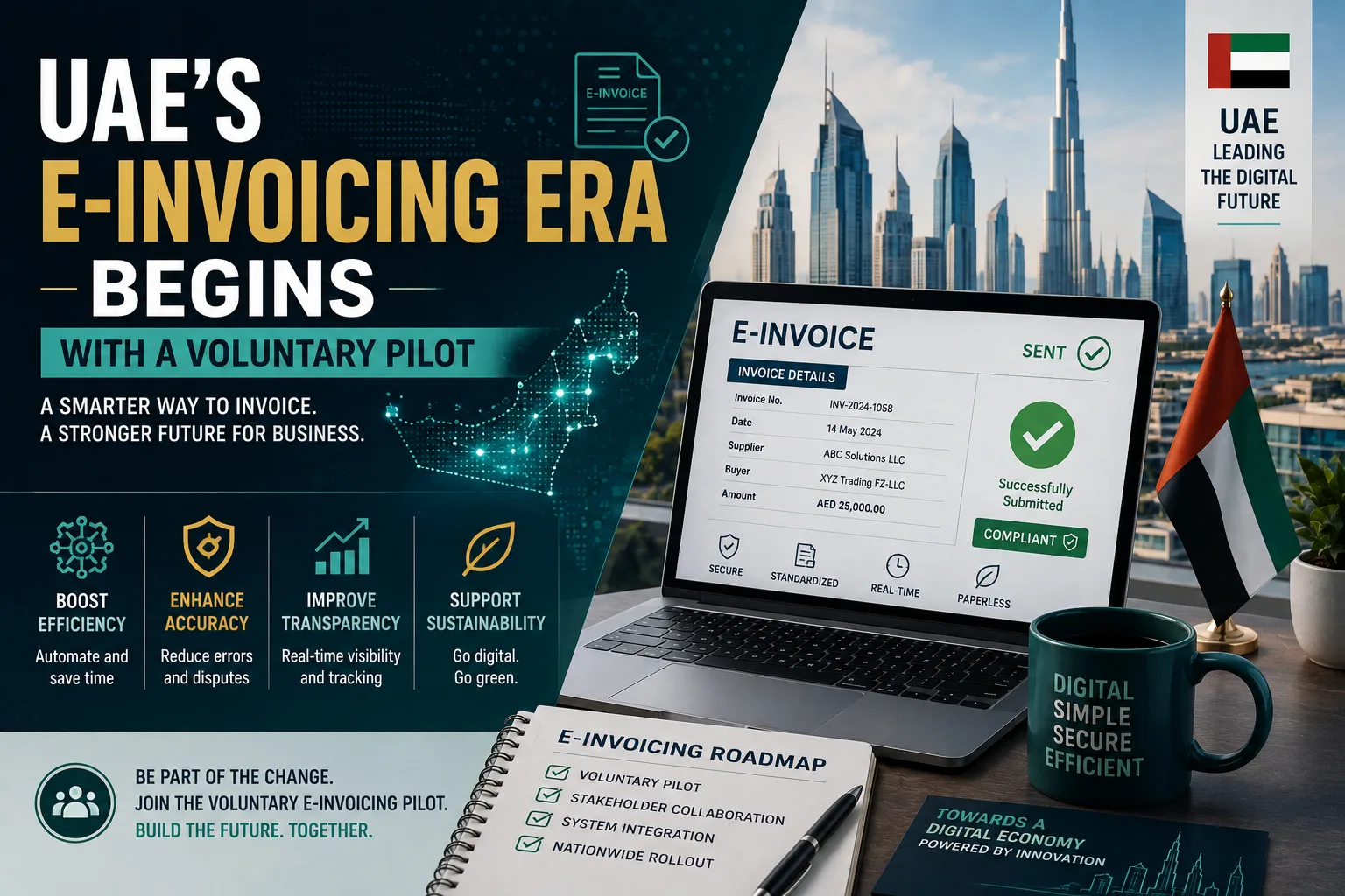 UAE's E-Invoicing Era Begins With a Voluntary Pilot