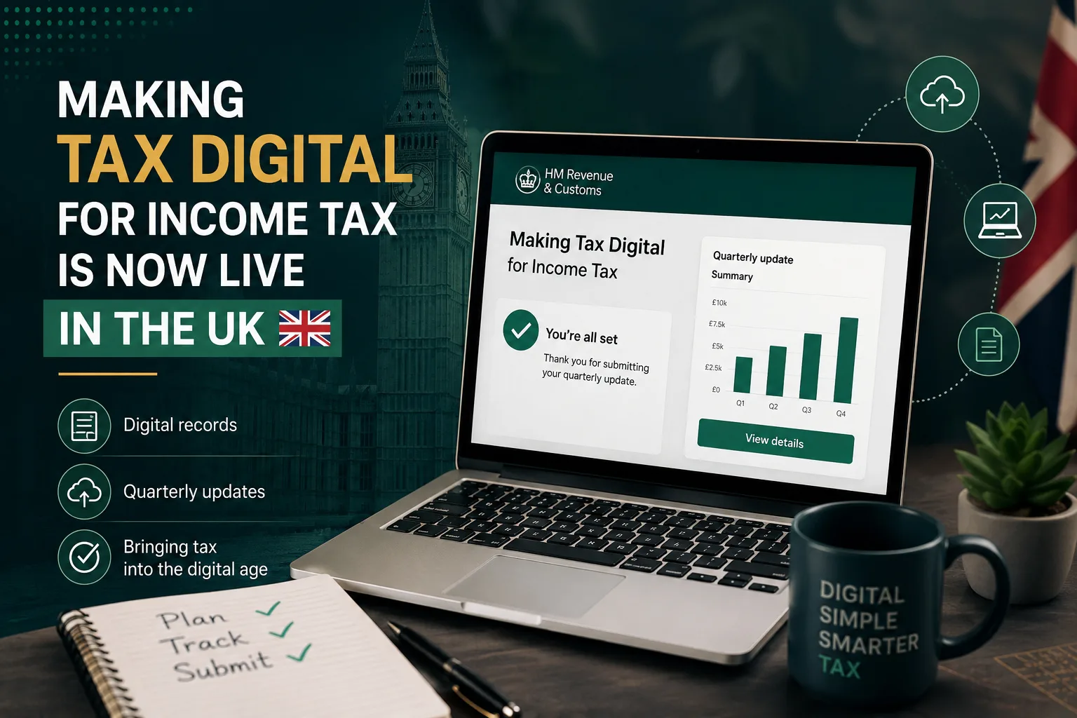 Making Tax Digital for Income Tax Is Now Live in the UK